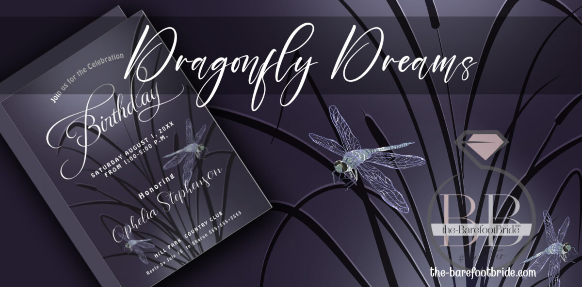 Dragonfly Dreams Wedding Suites in 7 Colorways